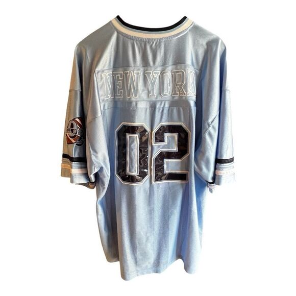 BUDA BEAN  NEW YORK Blue Jersey Size XXL in Great Condition - Picture 2 of 6